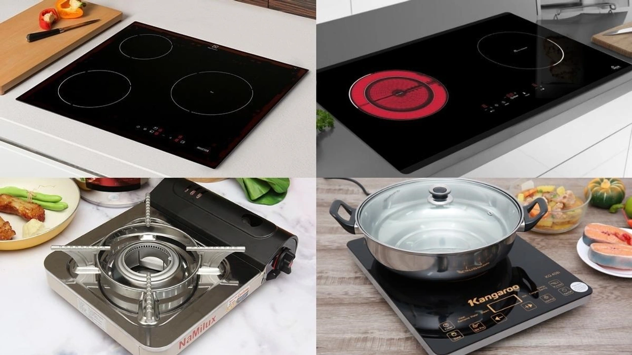 Bếp hồng ngoại - bếp từ - bếp ga đều có ưu nhược điểm riêng và loại nồi tương thích khác nhau