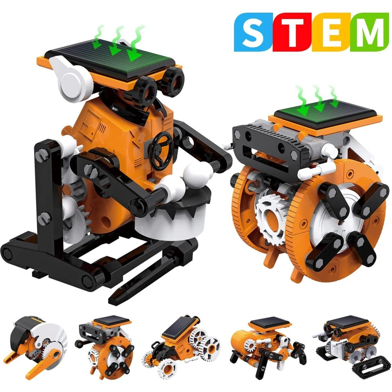 Robot lắp ráp STEM chạy pin đồ chơi giáo dục trẻ em