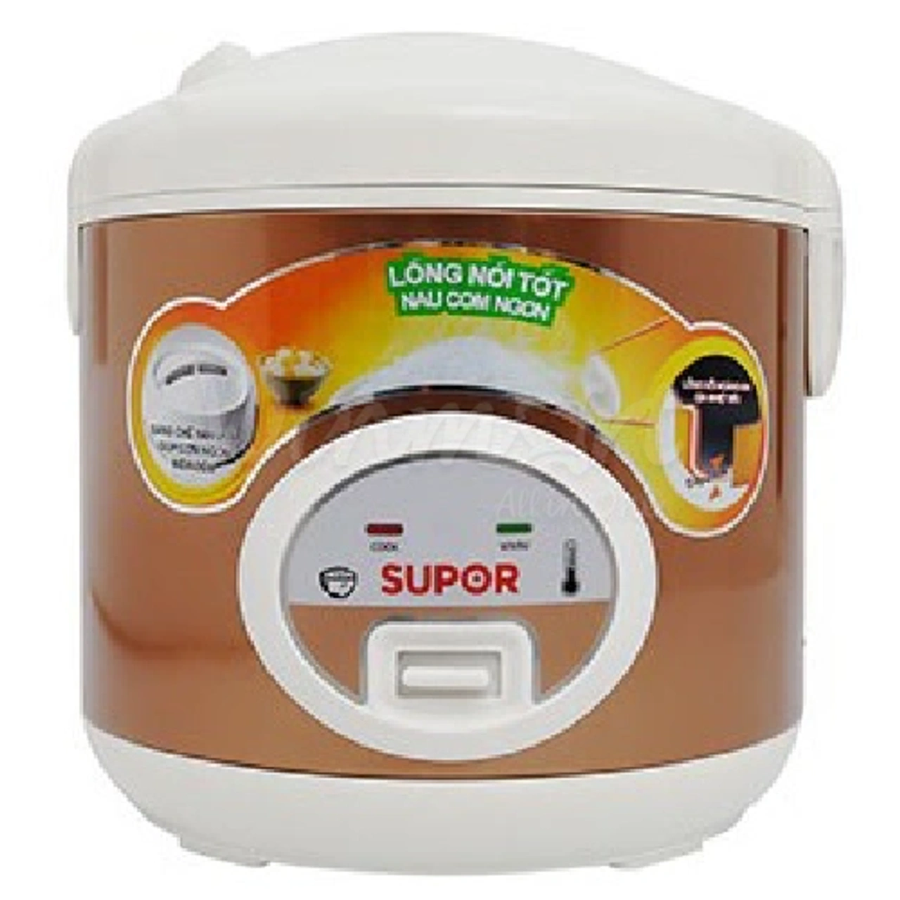 Nồi cơm điện Supor SRC923 1.8 lít 2 mâm nhiệt cơm chín đều