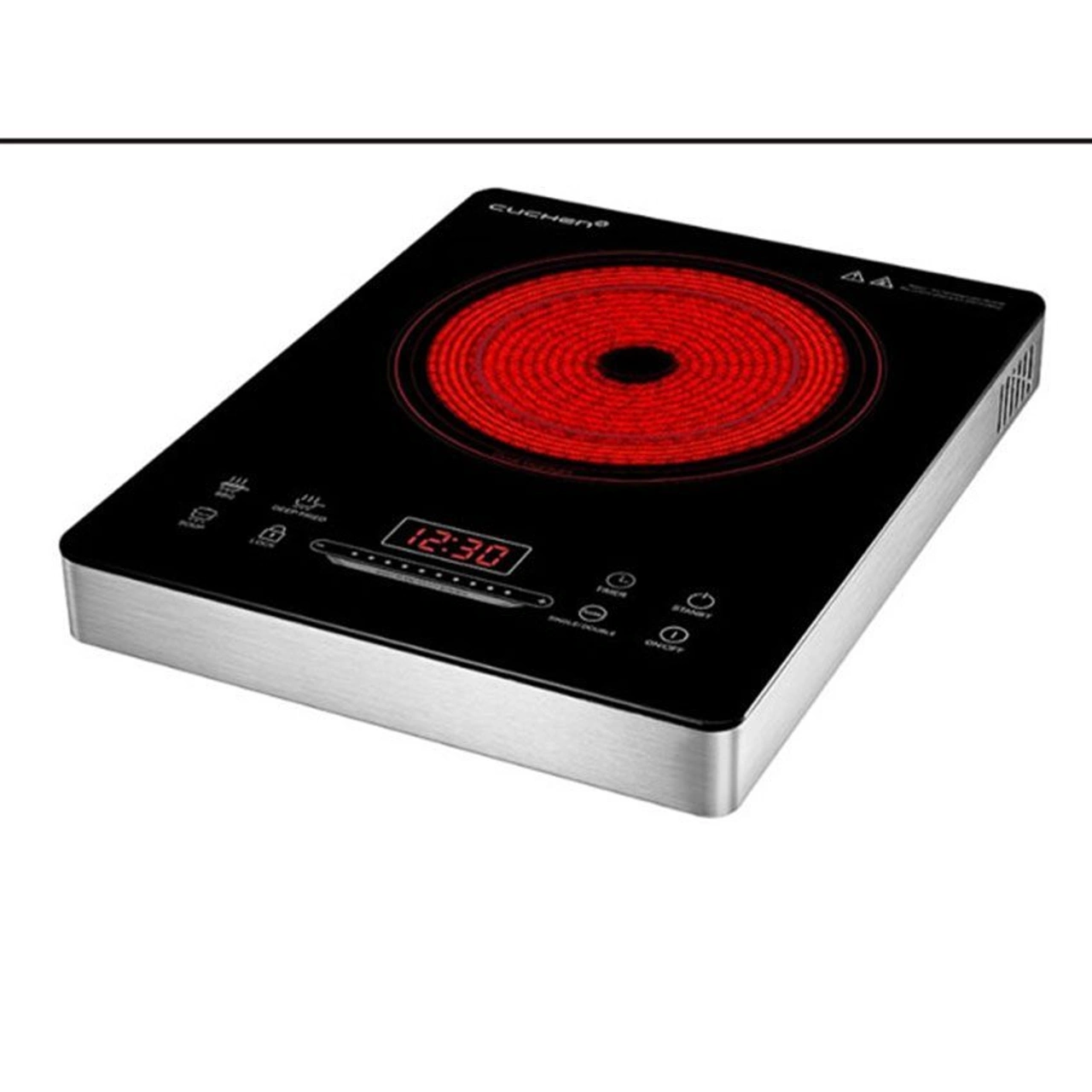 Bếp hồng ngoại Cuchen CHR-F161VN Hàn Quốc 2200W nấu súp BBQ chiên xào