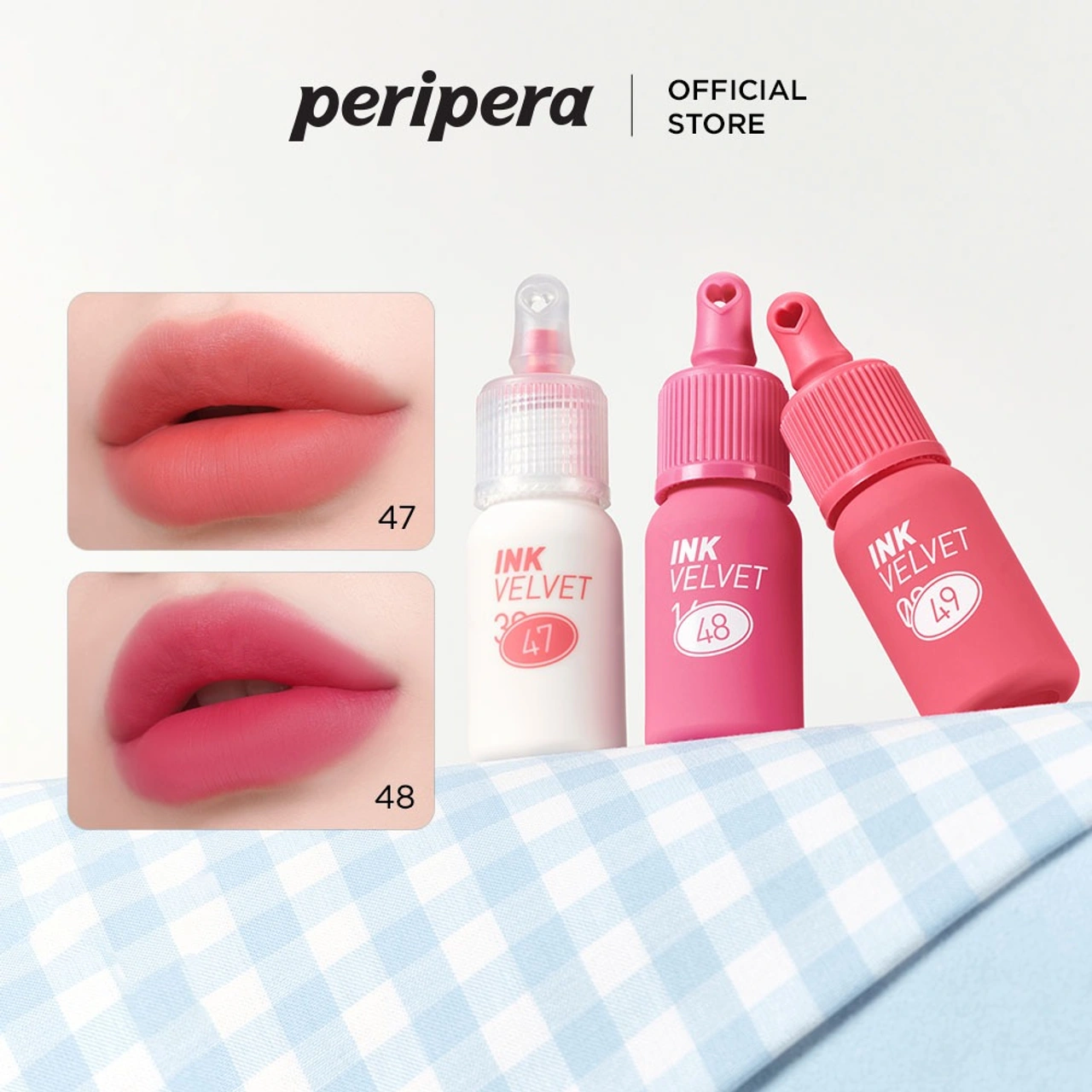 Son tint Peripera Ink Velvet bảng màu đa dạng bền màu 4–8 giờ giá rẻ
