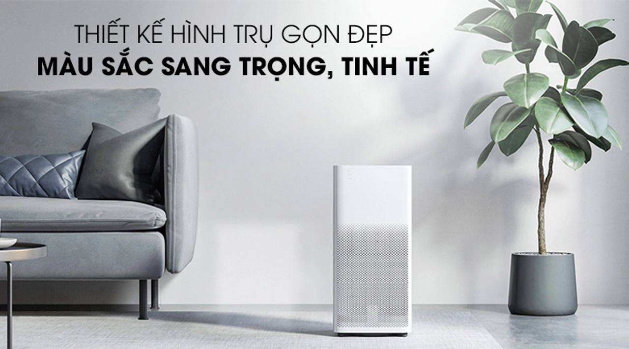 Thiết kế và thông số máy lọc không khí Xiaomi Mi Air Purifier 2H