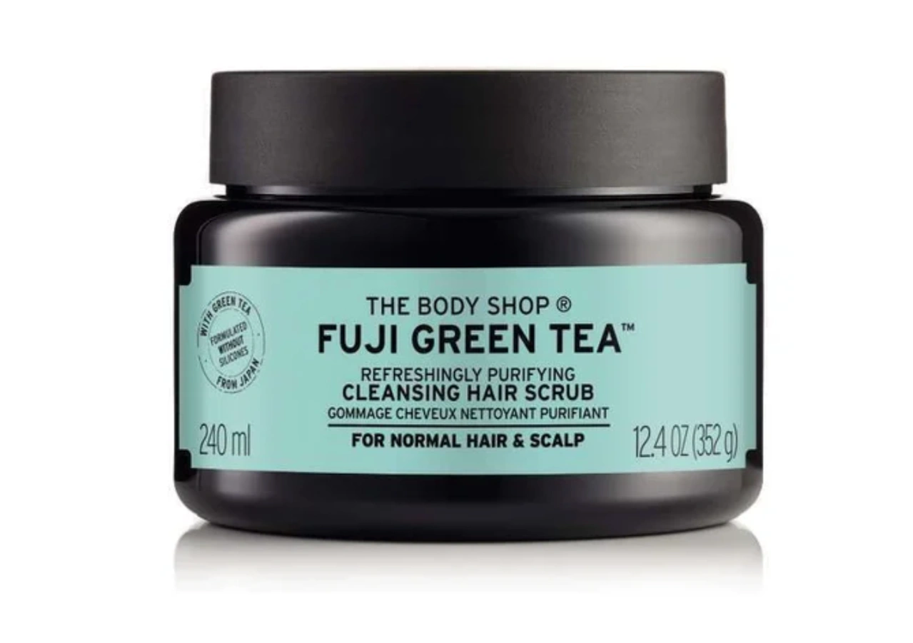 The Body Shop Fuji Green Tea Cleansing Hair Scrub 240ml thông tin sản phẩm