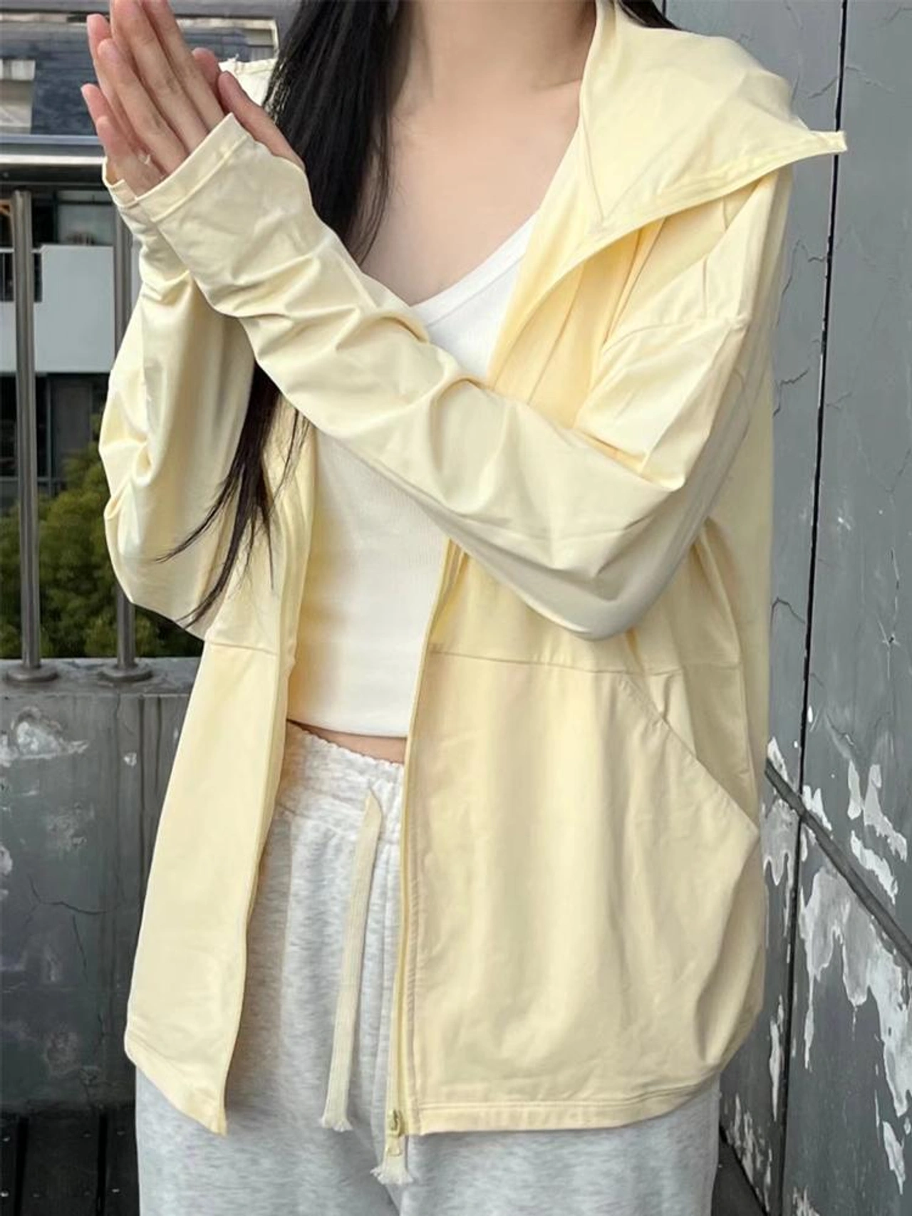 Áo khoác chống nắng mỏng nữ mùa hè