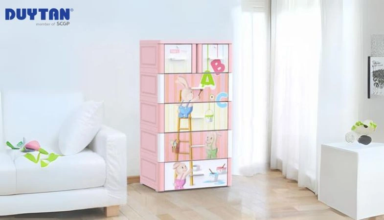 Tủ nhựa đựng quần áo gia đình Duy Tân bền đẹp giá rẻ