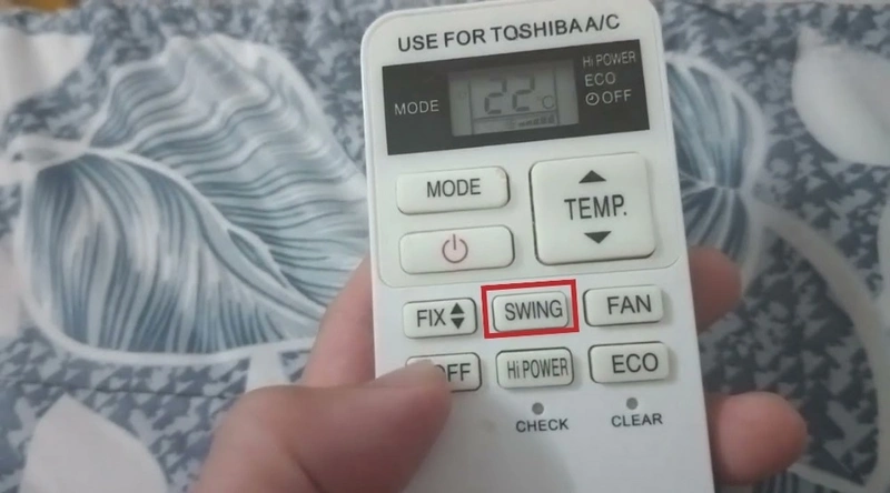 Điều chỉnh hướng gió Air Swing điều hòa làm lạnh toàn phòng