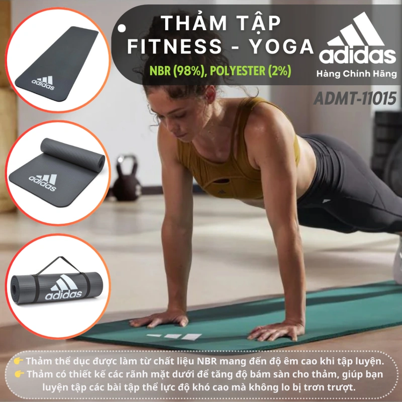 Thảm yoga Adidas chính hãng Shopee Việt Nam