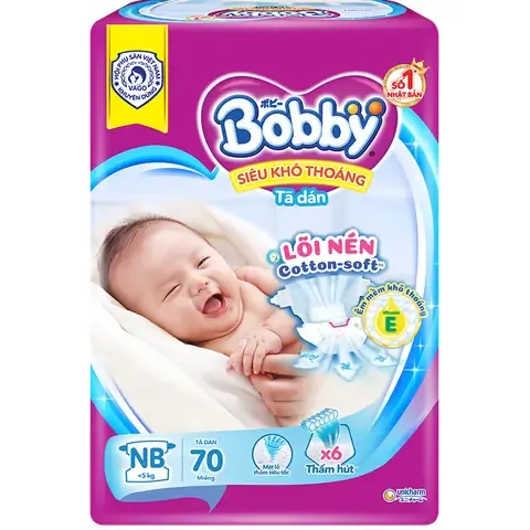 Tã dán Bobby giá tiết kiệm cho bé