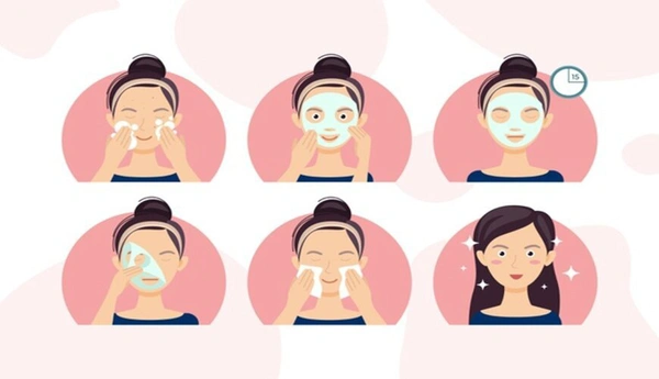 Các bước dùng mặt nạ giấy đúng cách ngày nắng nóng