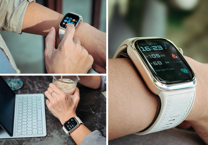 Pin Huawei Watch D2 dùng được 6 ngày hoặc 1 ngày khi bật đo huyết áp 24/7