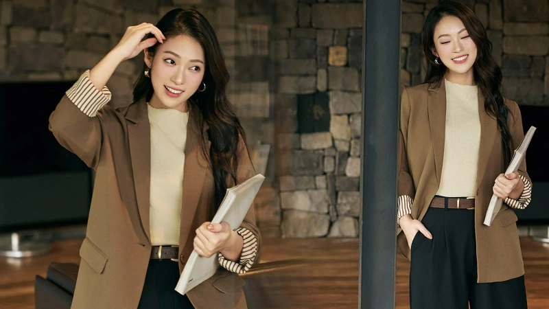 Áo vest nữ IVY moda phong cách oversized hiện đại