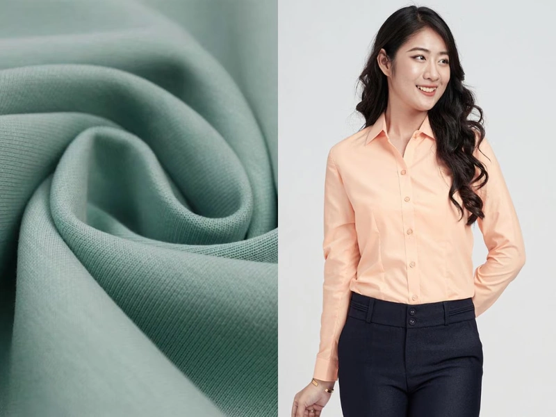 Chất liệu thoáng mát là tiêu chí quan trọng khi chọn đồ công sở Hàn Quốc cho khí hậu Việt Nam