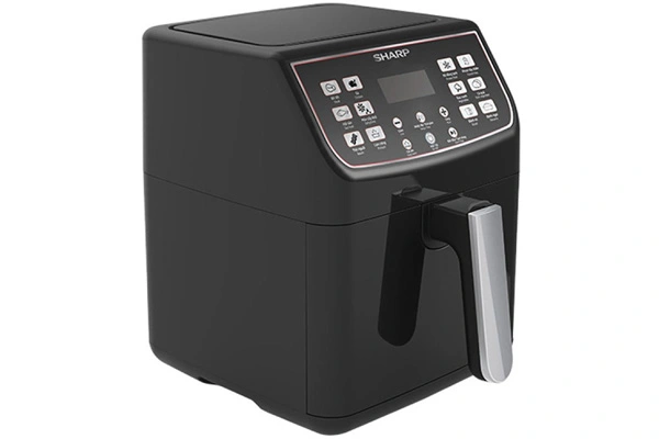 Nồi chiên không dầu Sharp KF-AF55EV-BK 5.5L bảng cảm ứng