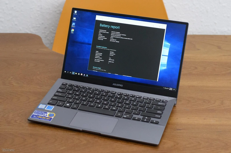 Đọc battery report trên Windows để kiểm tra dung lượng pin laptop còn lại