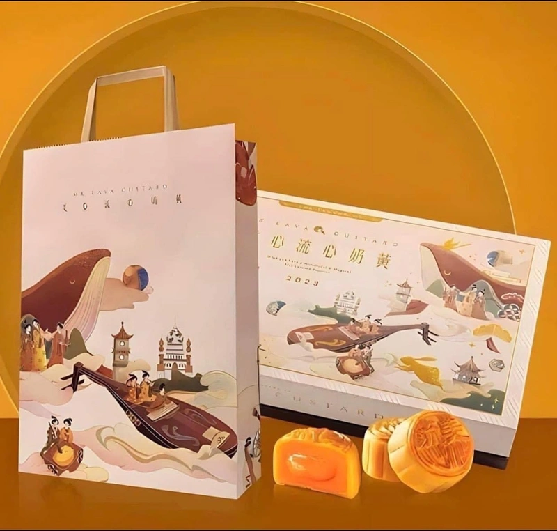 Bánh trung thu lava trứng chảy Maxim's Hong Kong MX