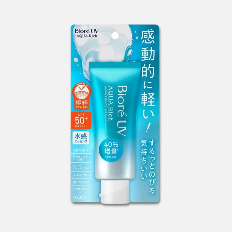Tinh chất chống nắng Bioré UV Aqua Rich Watery Essence mỏng nhẹ cho da dầu