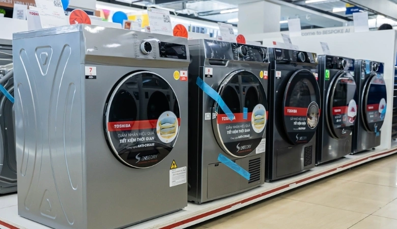 Mua máy giặt dịp sale lớn cần hỏi các chi phí và thời hạn bảo hành