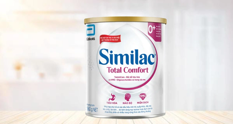 Sữa Similac Total Comfort đạm whey thủy phân một phần cho bé hấp thu kém