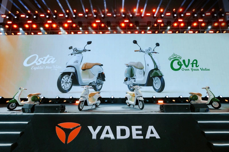 Xe máy điện Yadea Osta thiết kế Neo Retro