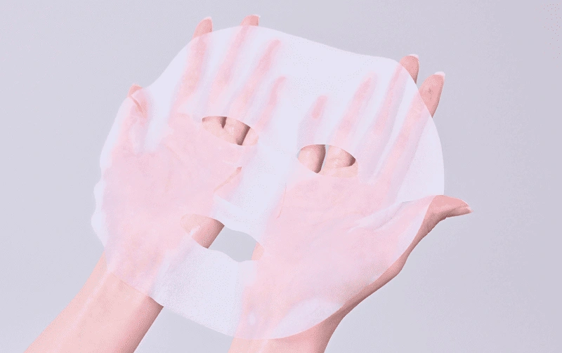 Miếng mặt nạ cotton dày ngậm nhiều tinh chất gạo