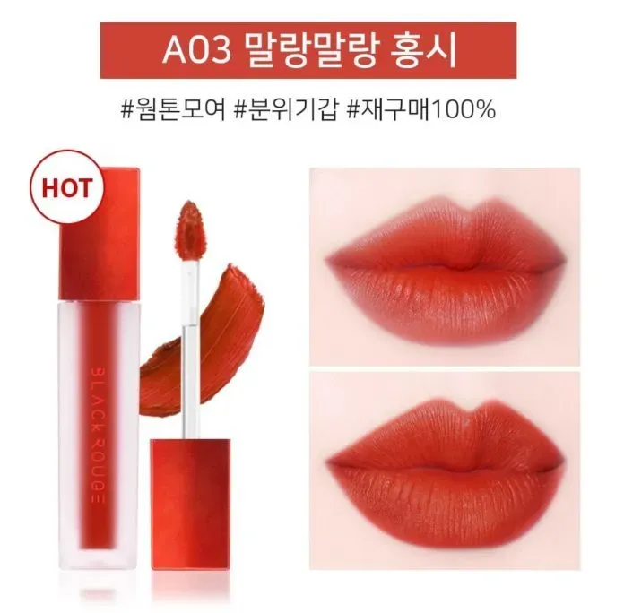 Son Black Rouge A03 Soft Red đỏ cam