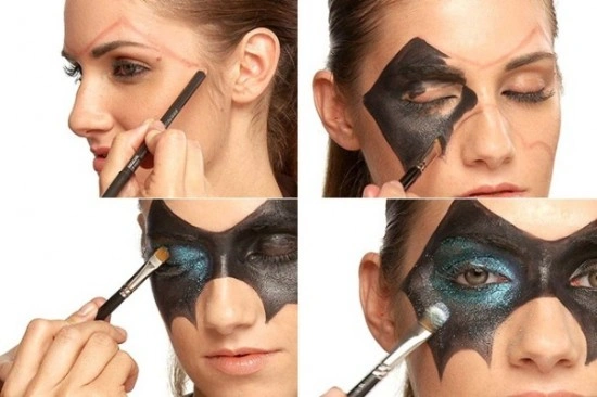 Sơn vẽ mặt chuyên dụng an toàn cho da khi hóa trang Halloween