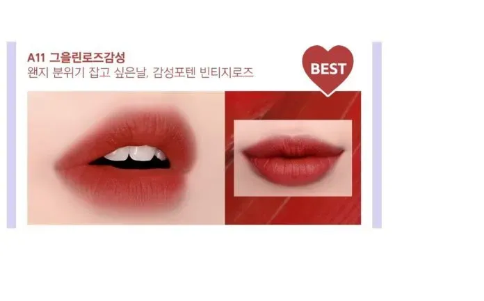 Son Black Rouge A11 Tanned Camellia hồng cháy