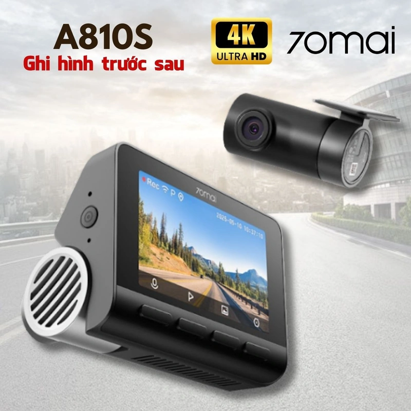 Camera hành trình 70mai 4K A810S